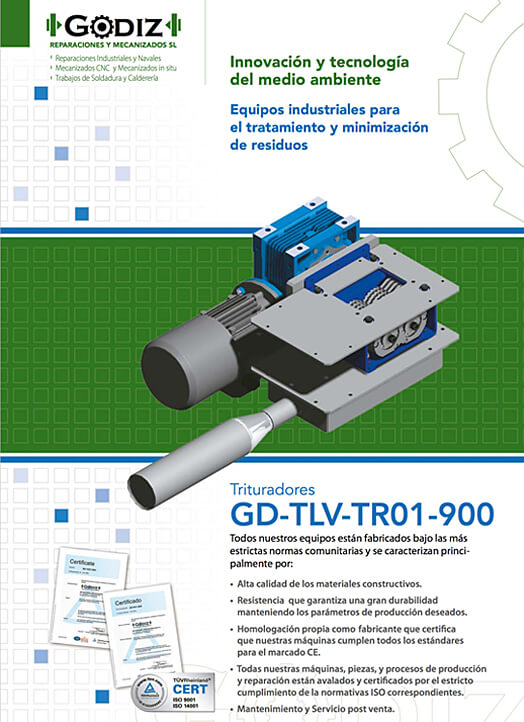 Trituradores GD-TLV-TR01-900