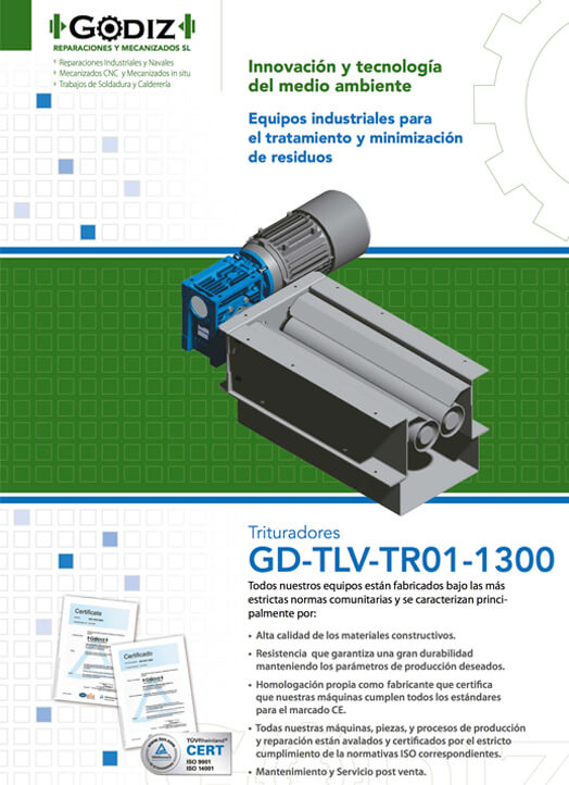 Trituradores GD-TLV-TR01-1300